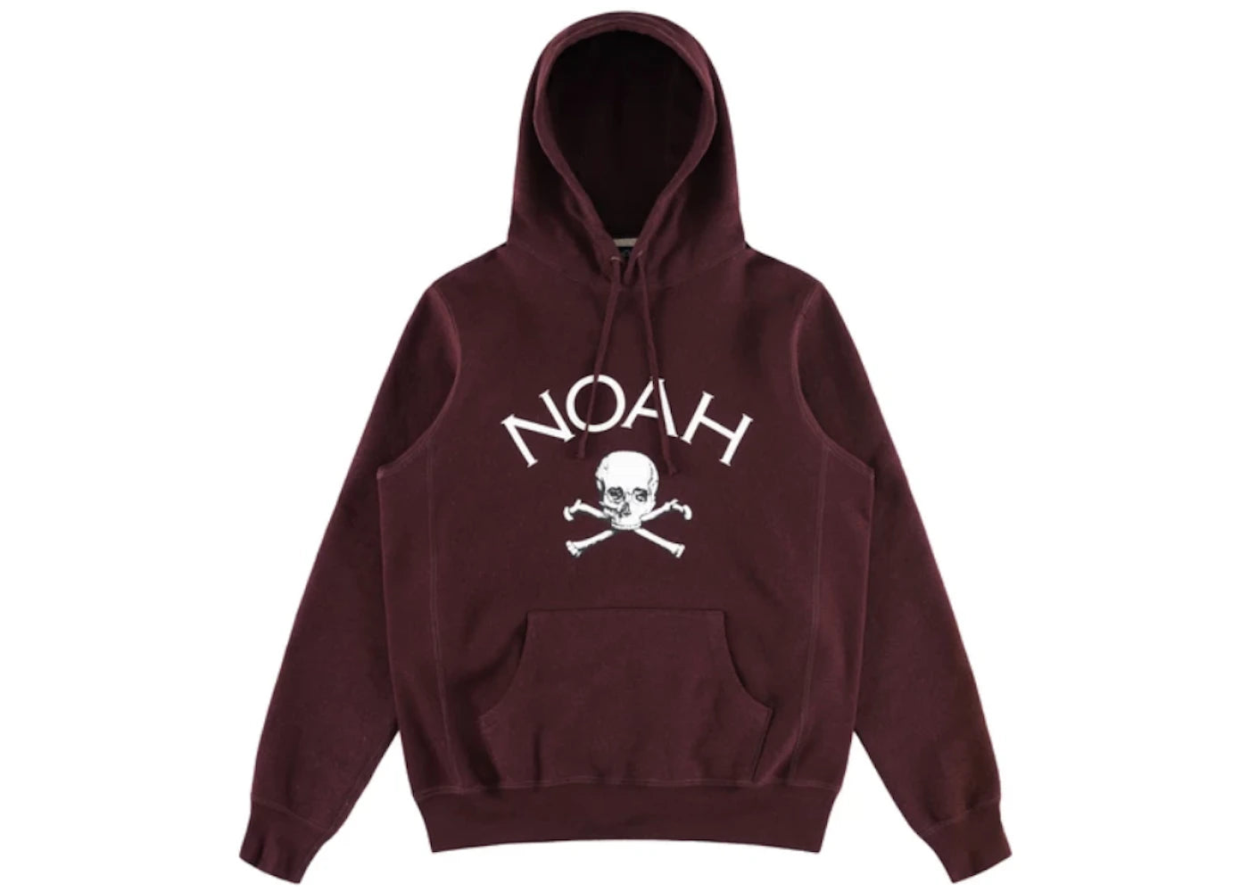 Noah Jolly Roger Hoodie Burgundy Heather