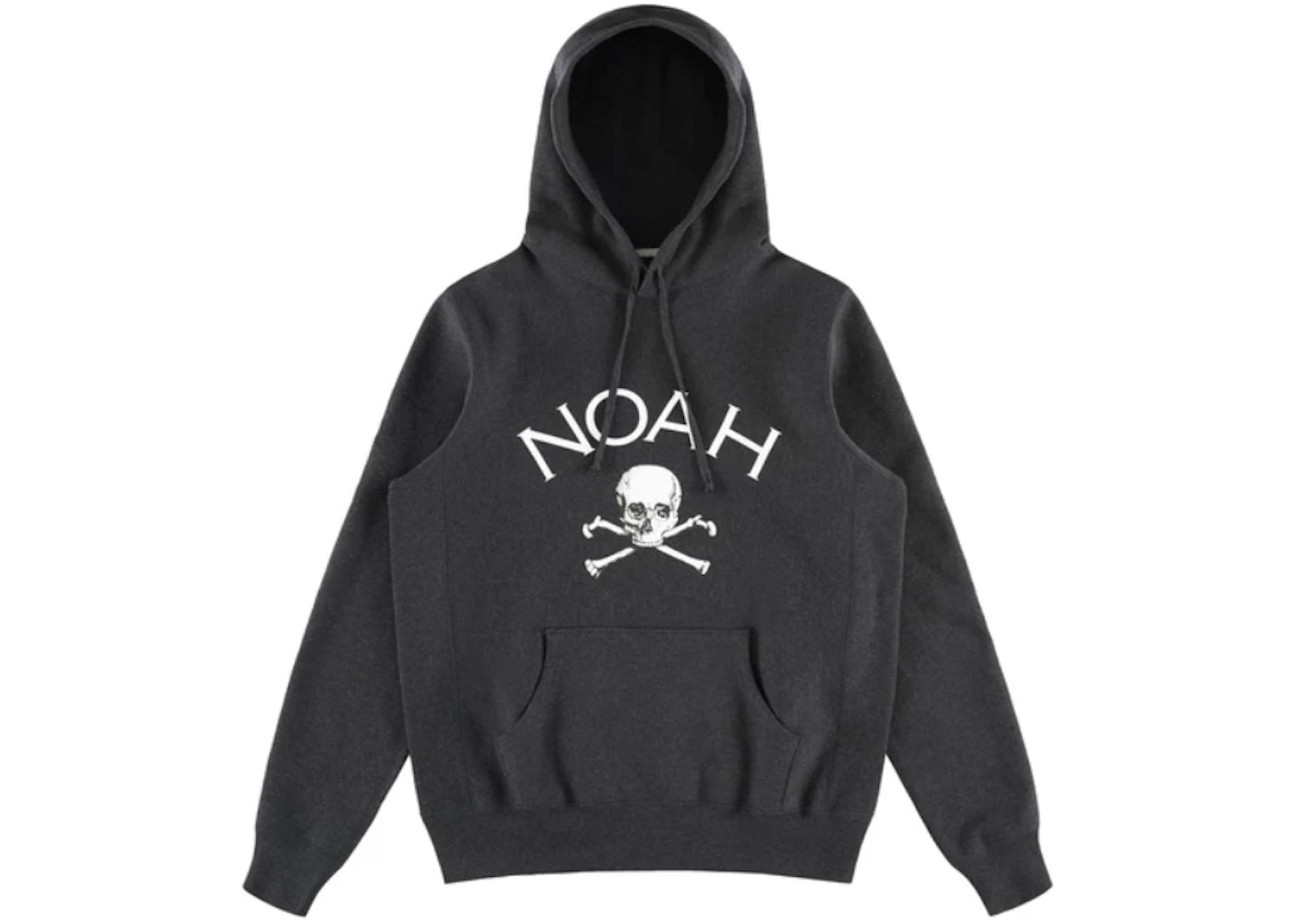 Noah Jolly Roger Hoodie Charcoal Heather