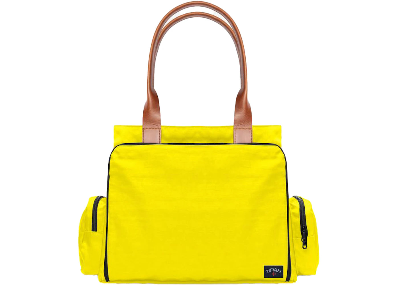 Noah Multi Pocket Tote Bag Yellow