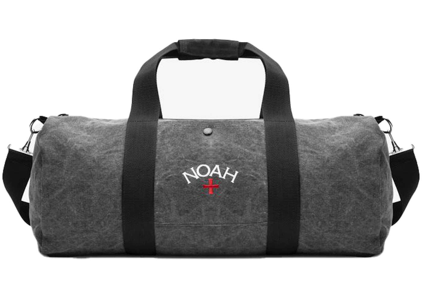 Noah Recycled Canvas Duffle Bag Black