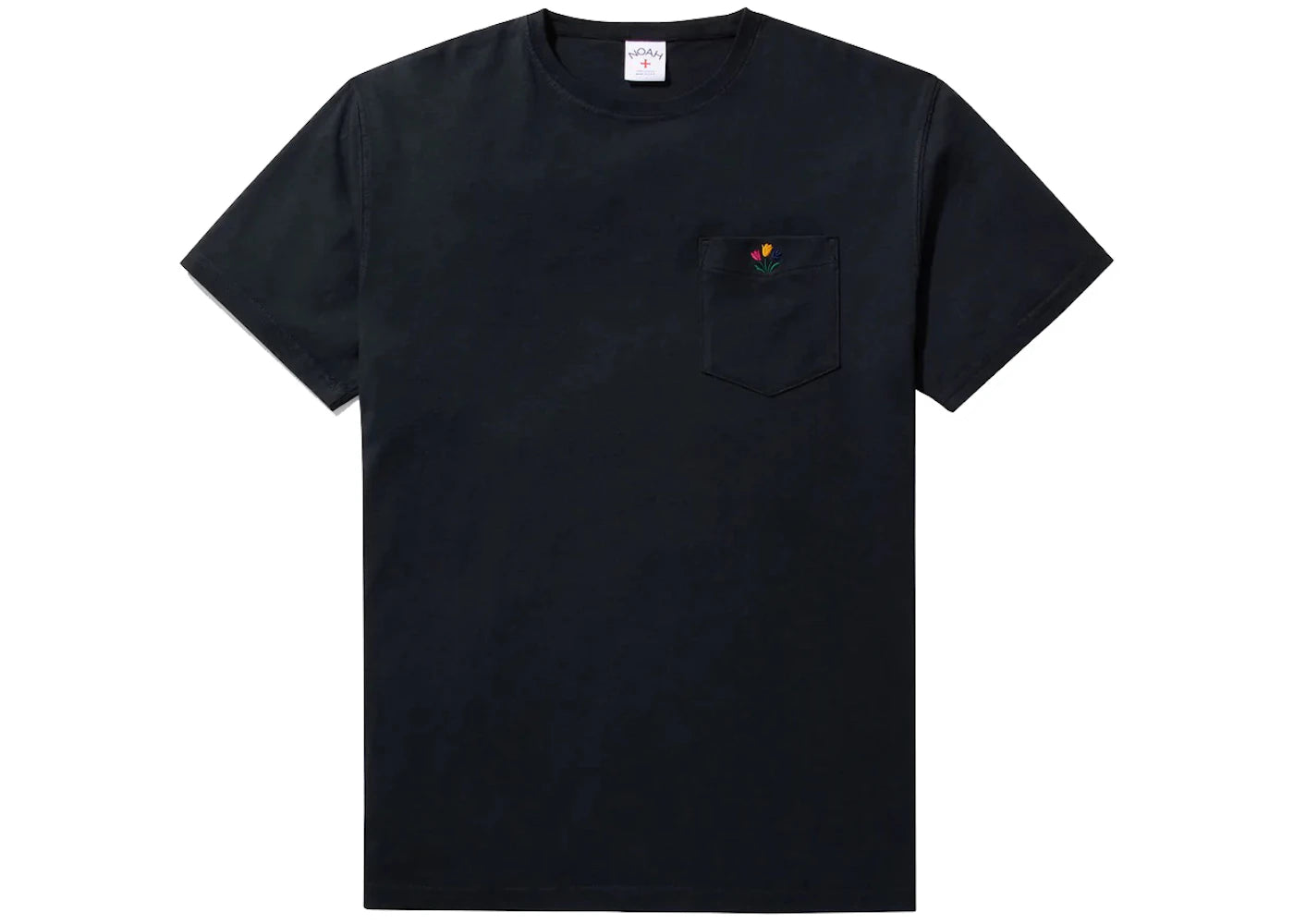 Noah Tulip Pocket Tee Black