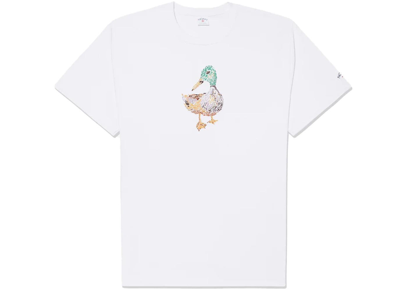 Noah Watercolor Animal Tee White