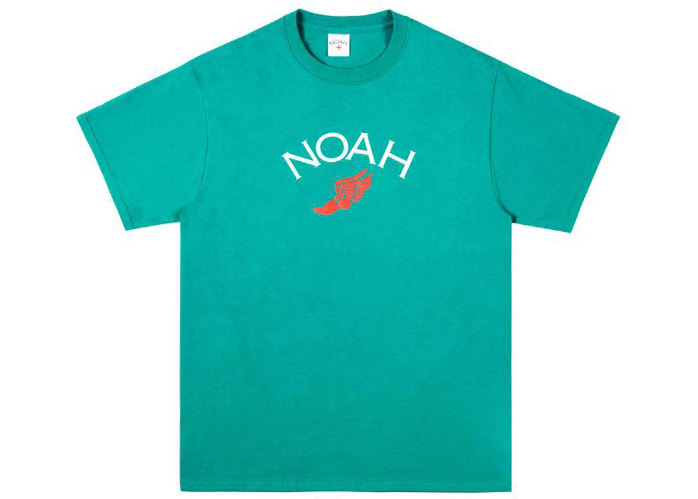 Noah Winged Foot Logo Tee (SS19) Jade Green