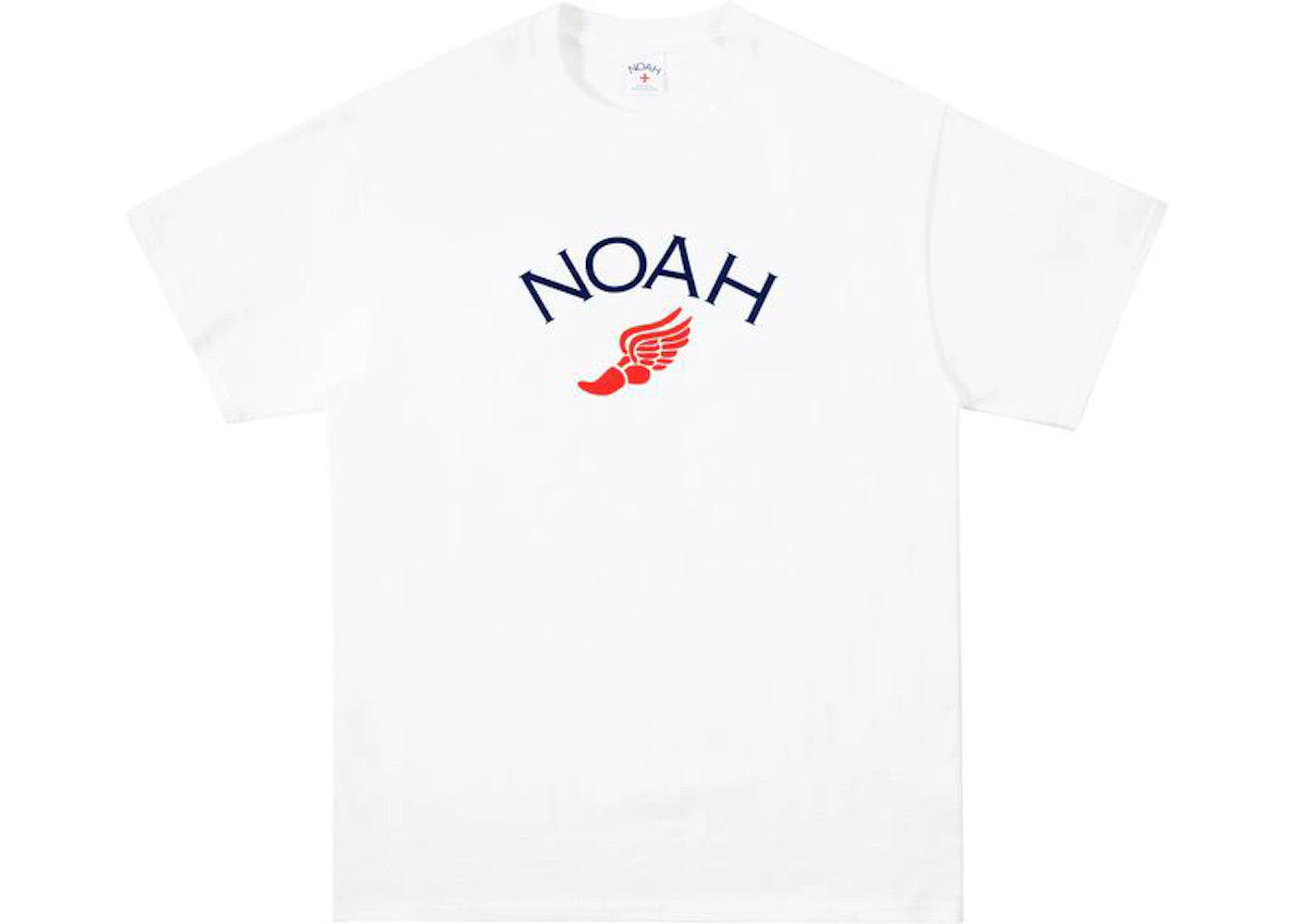 Noah Winged Foot Logo Tee (SS19) White