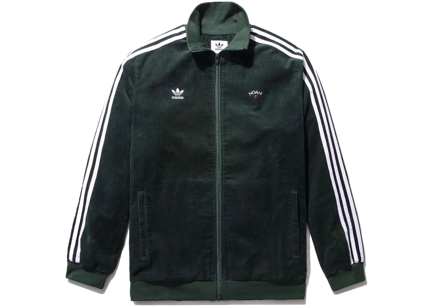 Noah x Adidas Corduroy Track Jacket Dark Pine