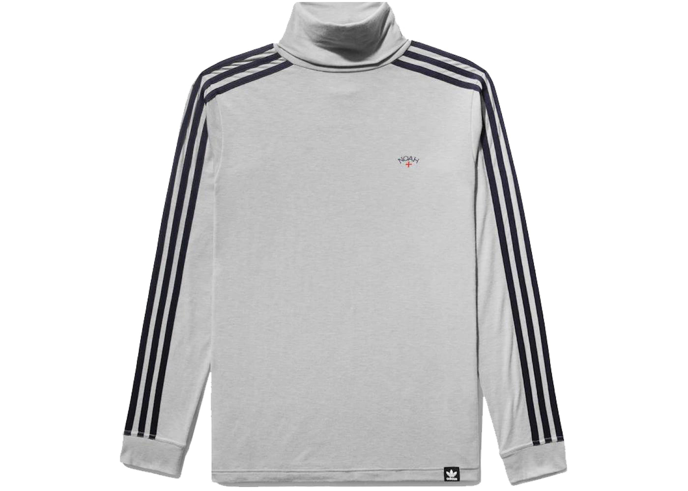 Noah x Adidas Merino Turtleneck Heather Grey