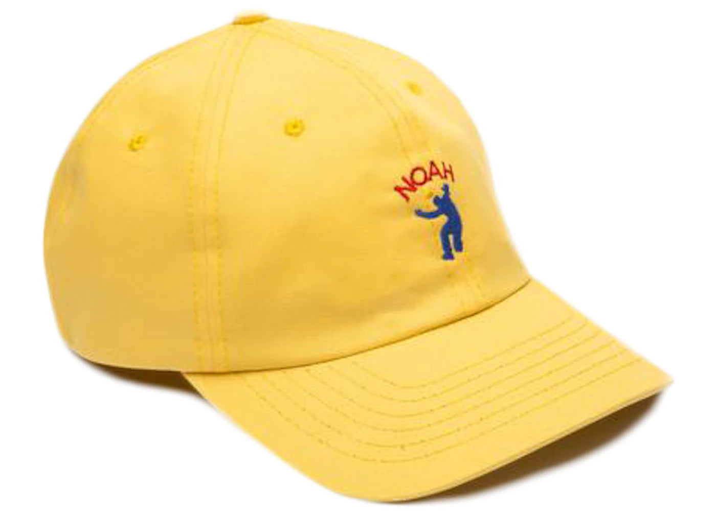 Noah x Union Logo Lock-up Hat Pale Yellow