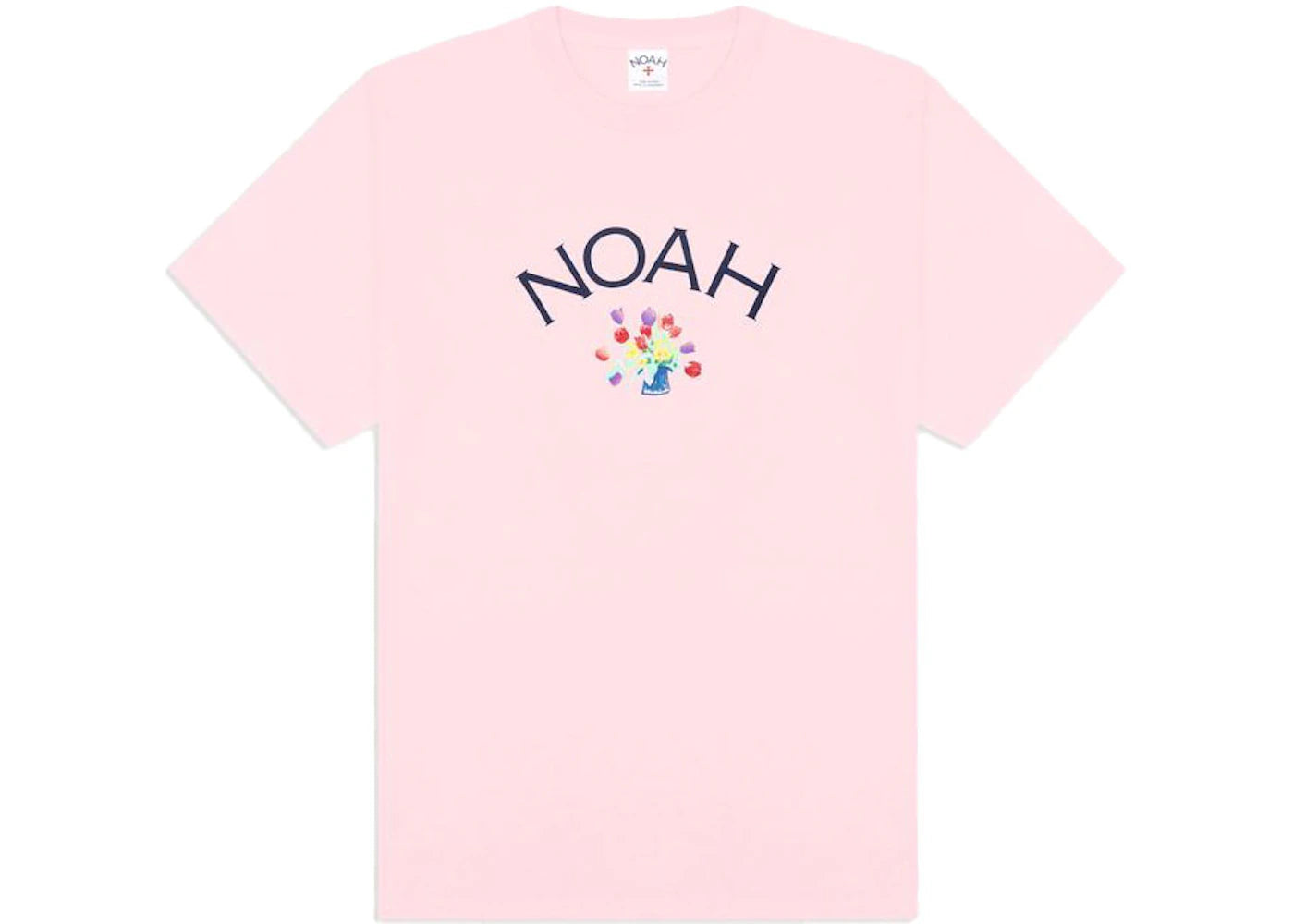 Noah x Wesselmann Core Logo Tee Pink