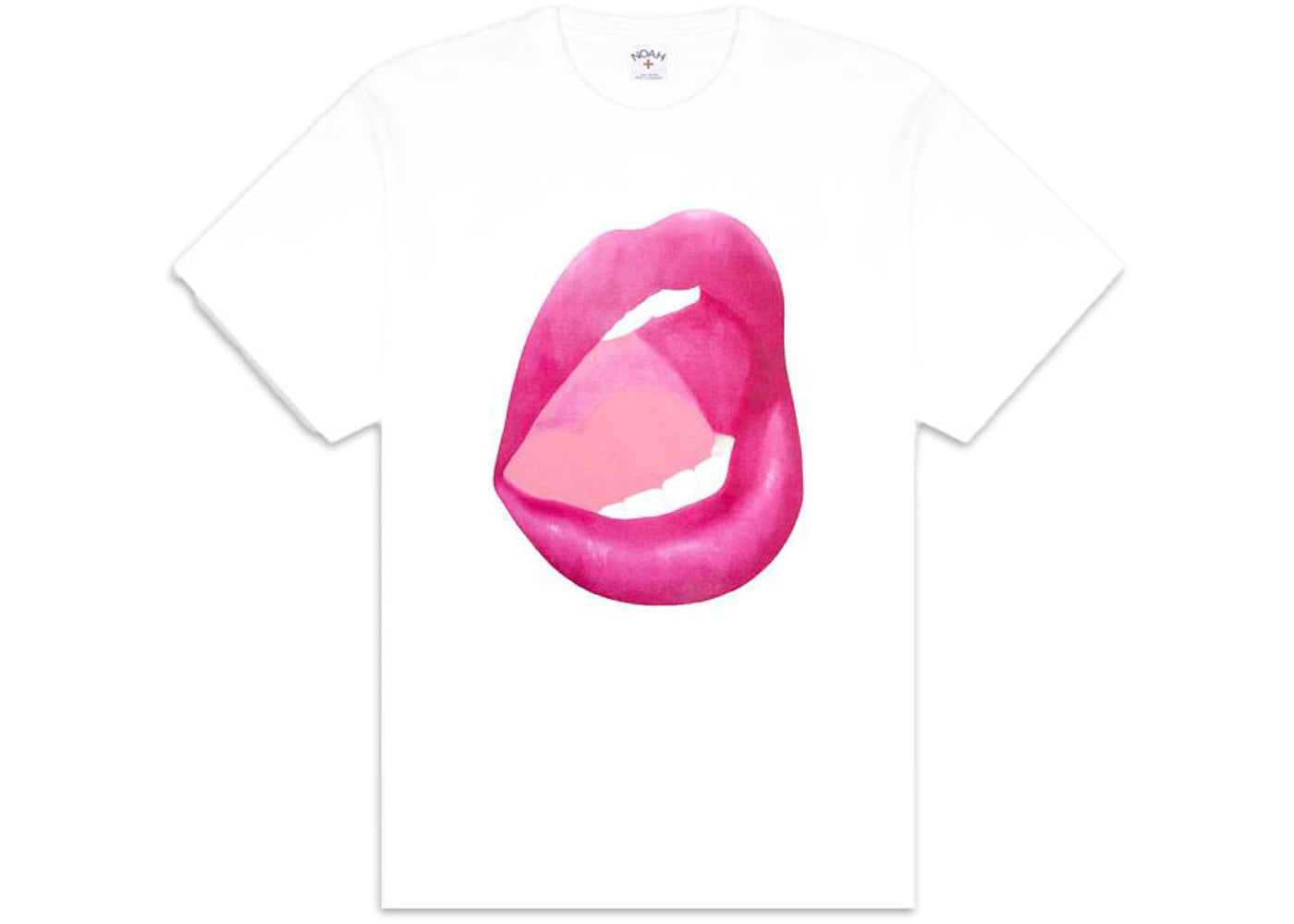 Noah x Wesselmann Lips Tee White