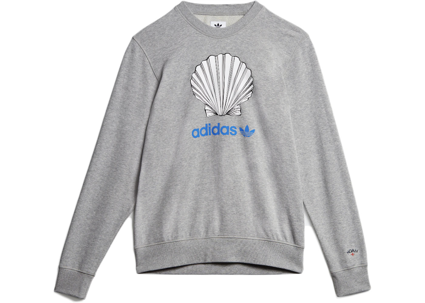 Noah x adidas Originals Crewneck Sweatshirt Medium Grey Heather