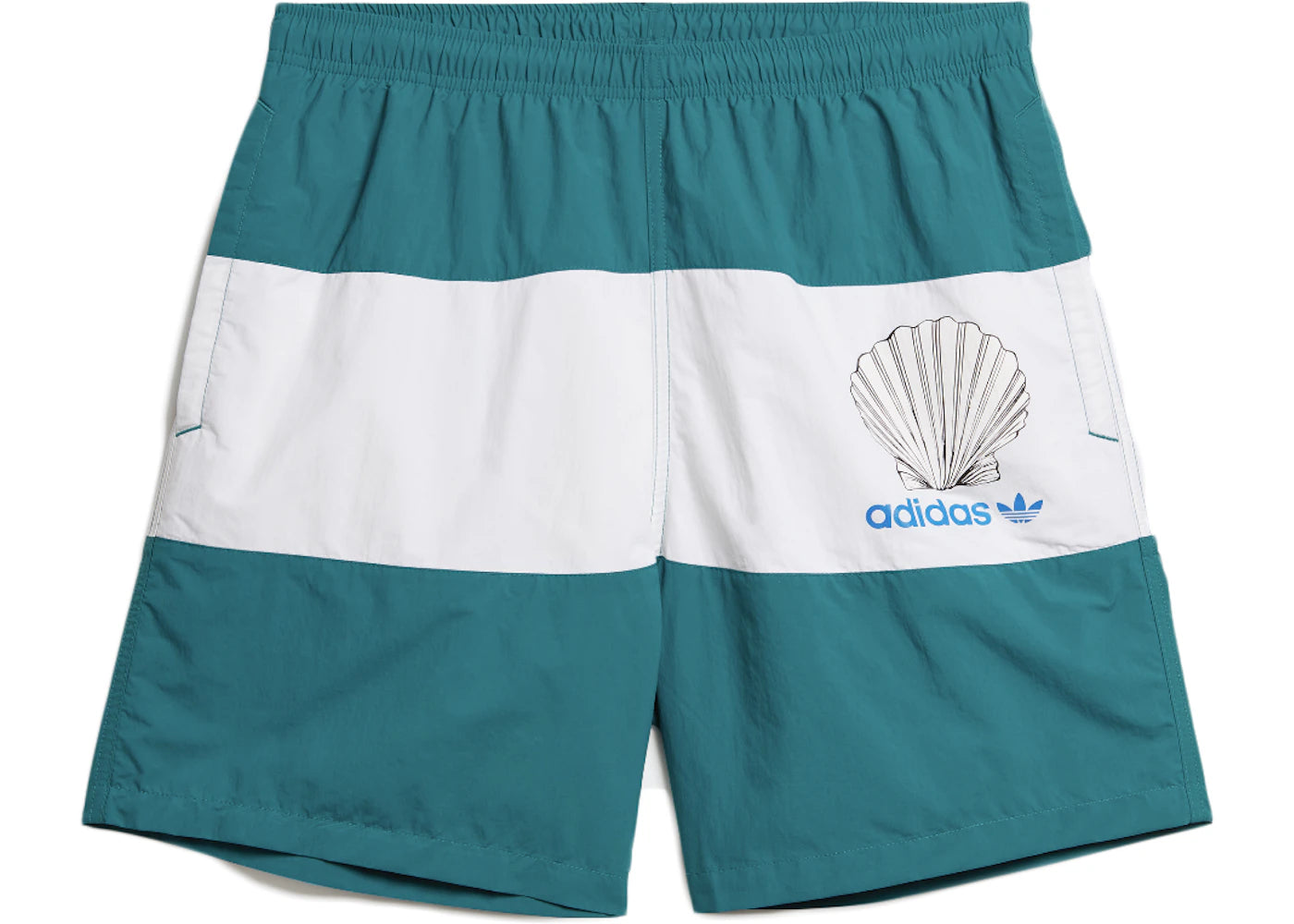 Noah x adidas Originals Shorts Ferro Green