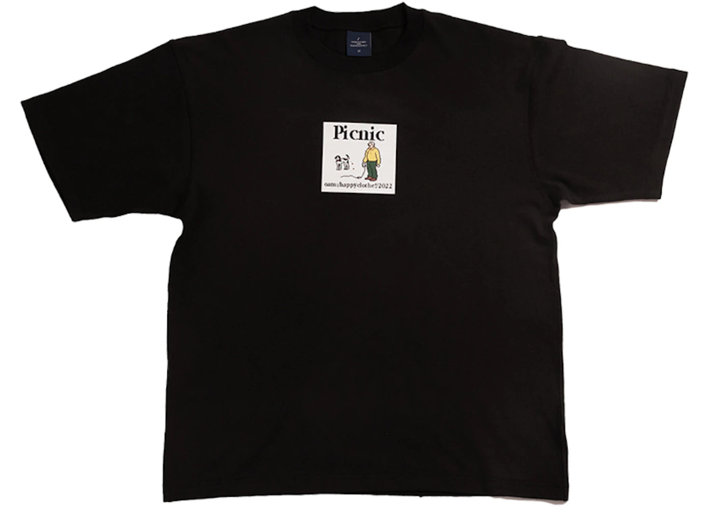 OAM.FACTORY Grandpa T-Shirt Vintage Black