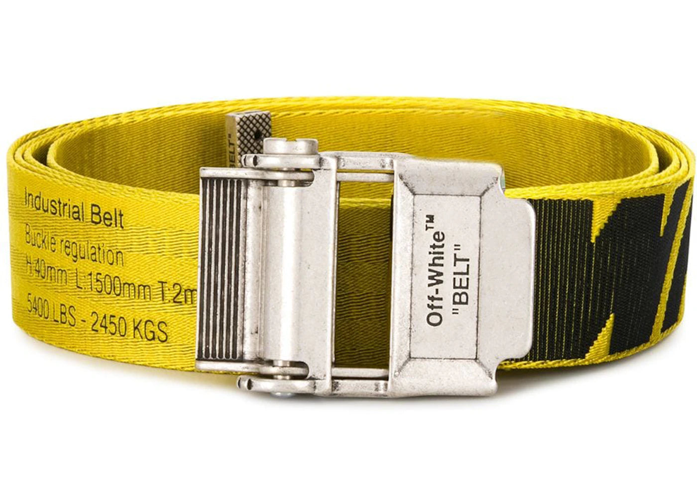 OFF-WHITE 2.0 Industiral Belt Yellow