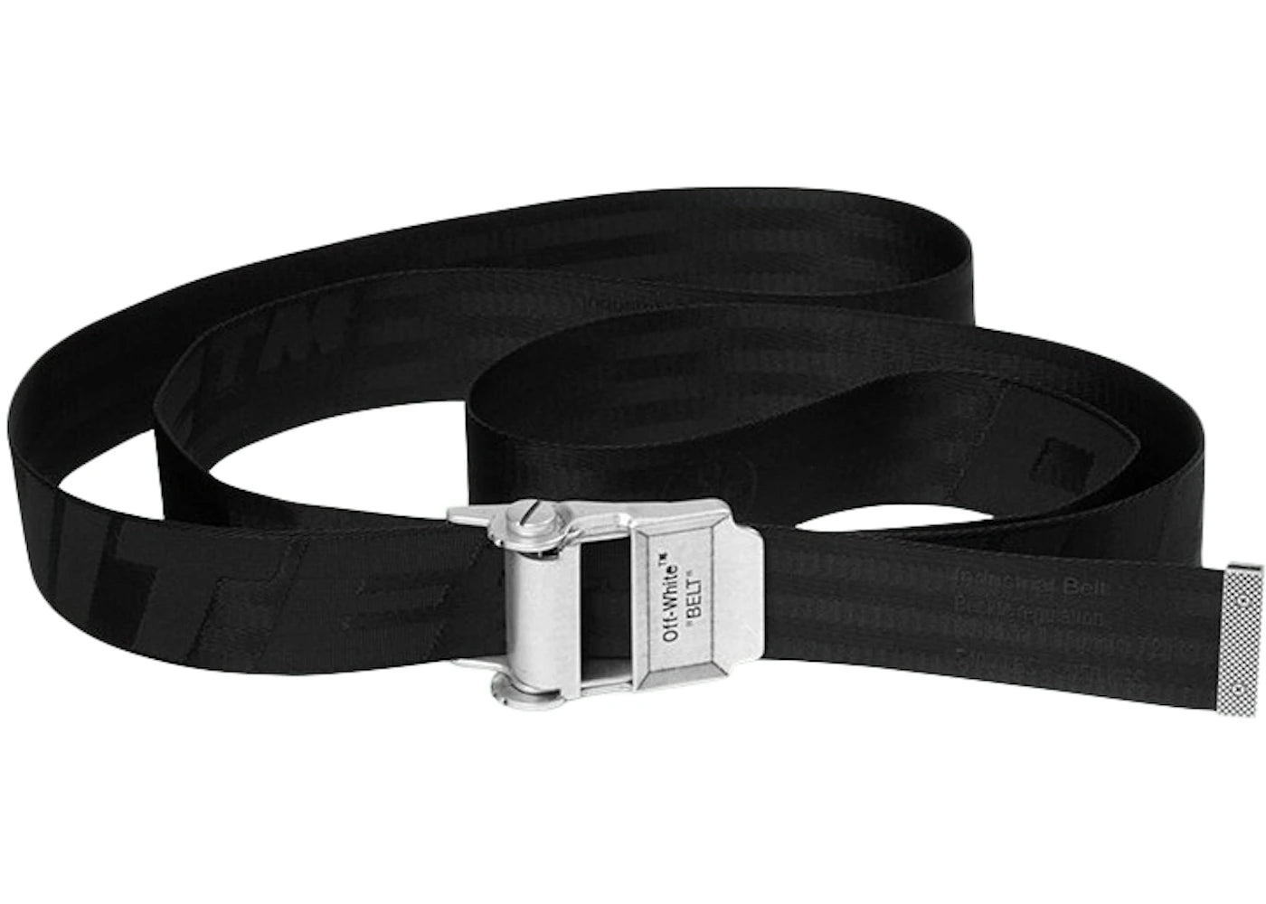 OFF-WHITE 2.0 Industrial Belt Black/Black