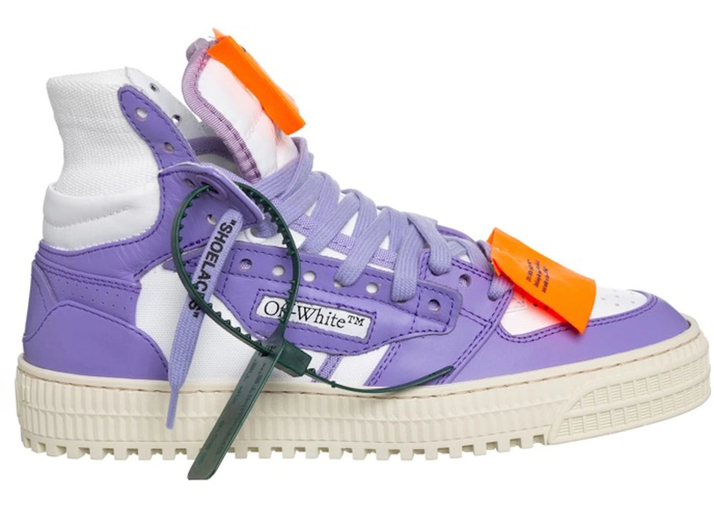 OFF-WHITE 3.0 Off Court Leather White Purple