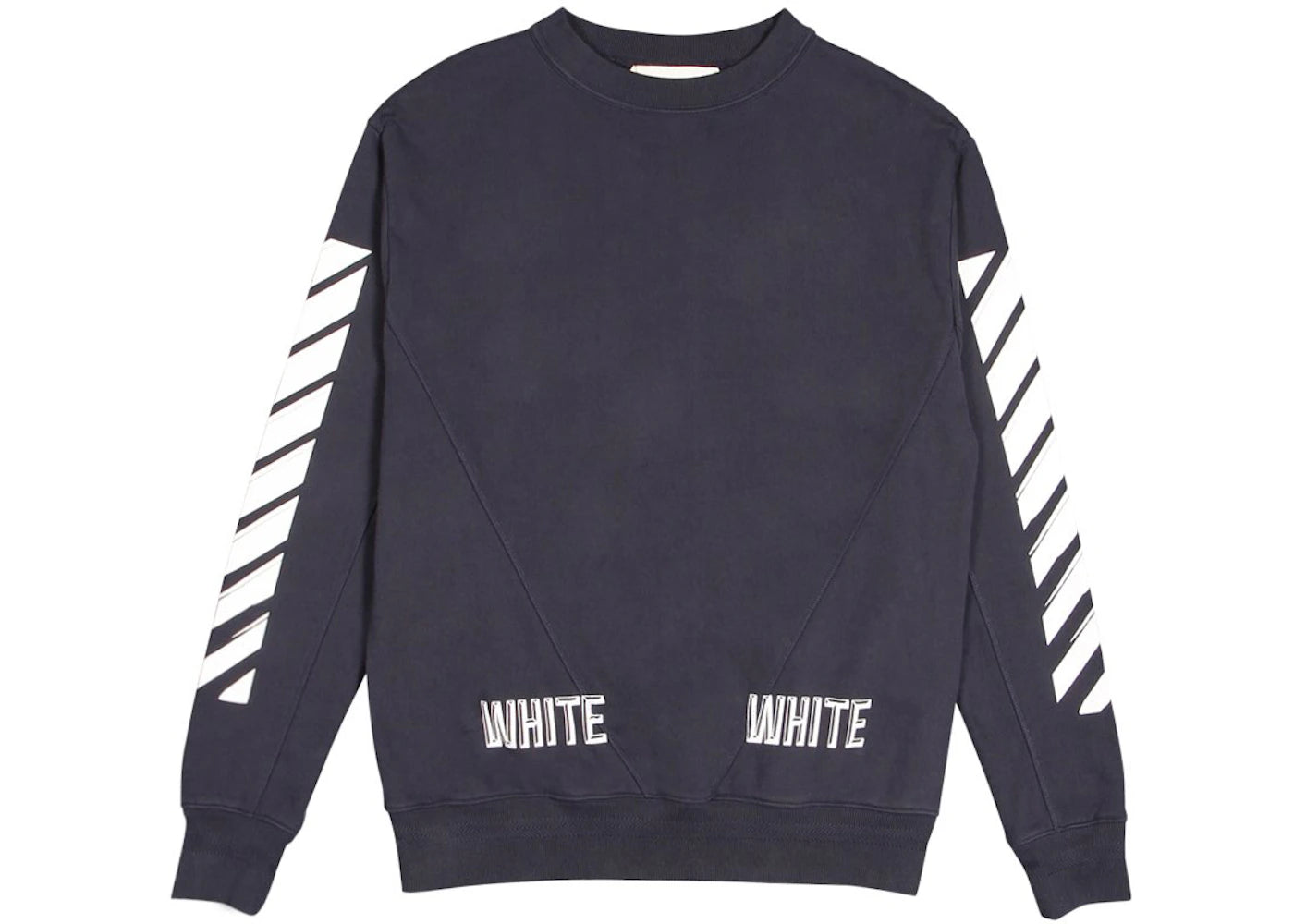 OFF-WHITE 3D Crewneck Navy