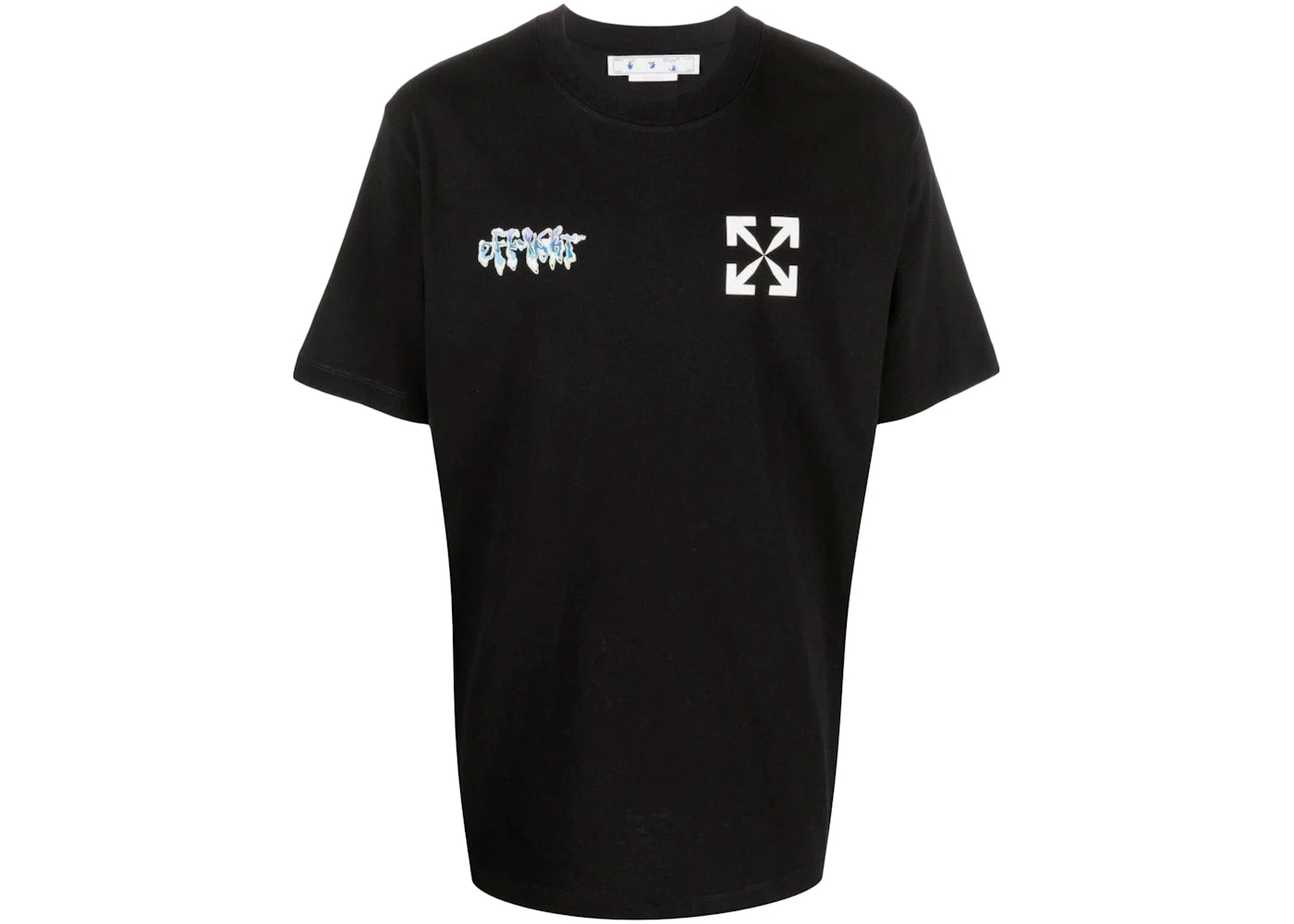 OFF-WHITE 90's Liquid Slim T-Shirt Black