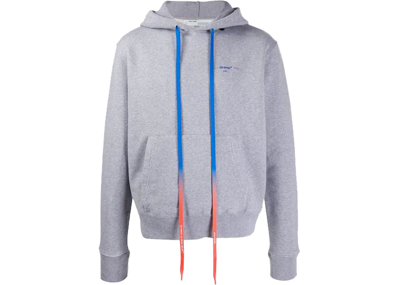 OFF-WHITE Acrylic Arrows Hoodie Grey/Blue