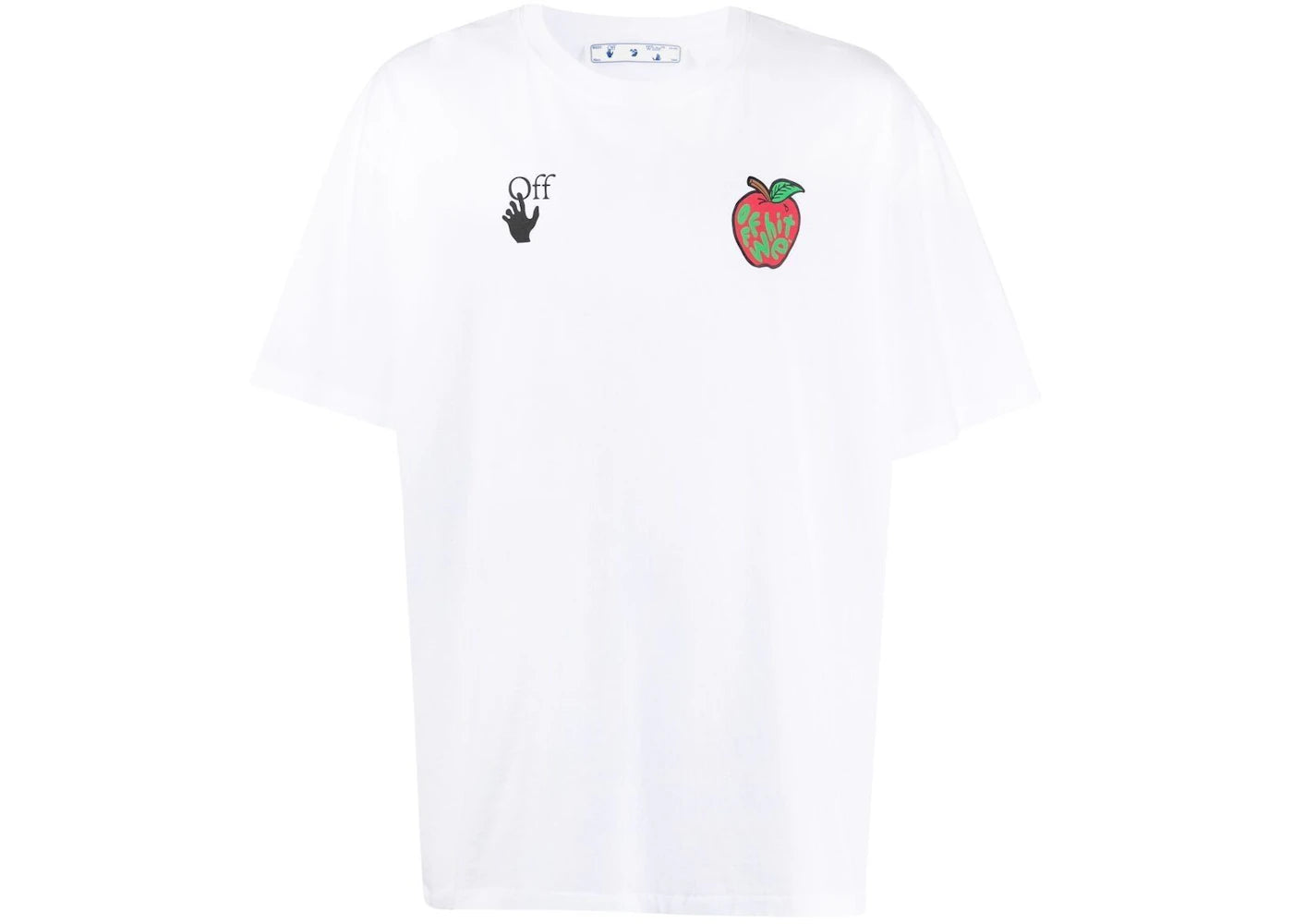 OFF-WHITE Apple Arrow Print T-shirt White