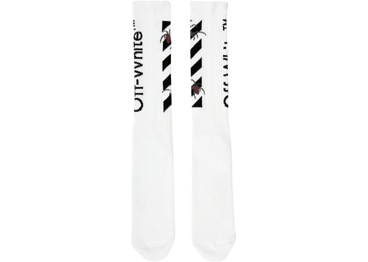 OFF-WHITE Arachno Mid Socks White/Black