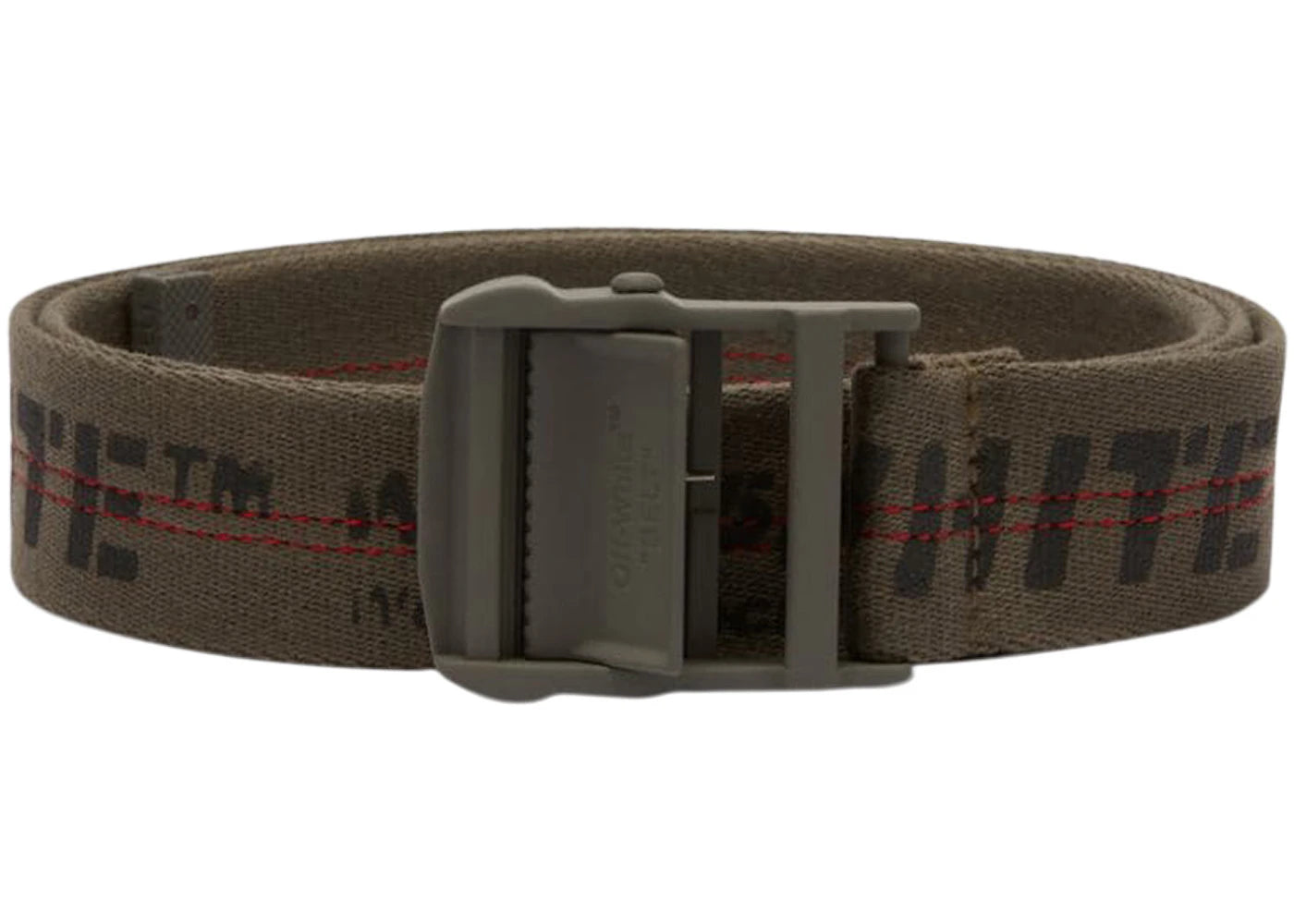 OFF-WHITE Army Industrial H35 Belt Green/Black