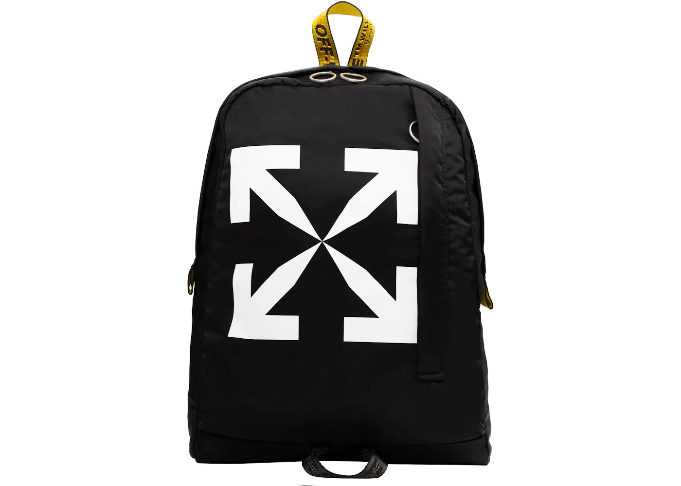 OFF-WHITE Arrow East Backpack Black White