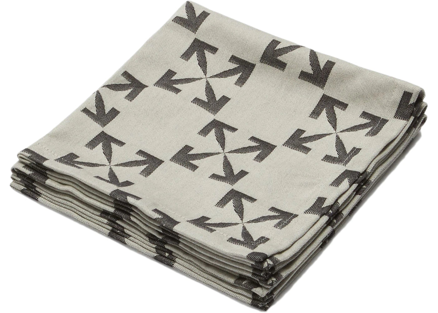 OFF-WHITE Arrow Pattern Napkin Set