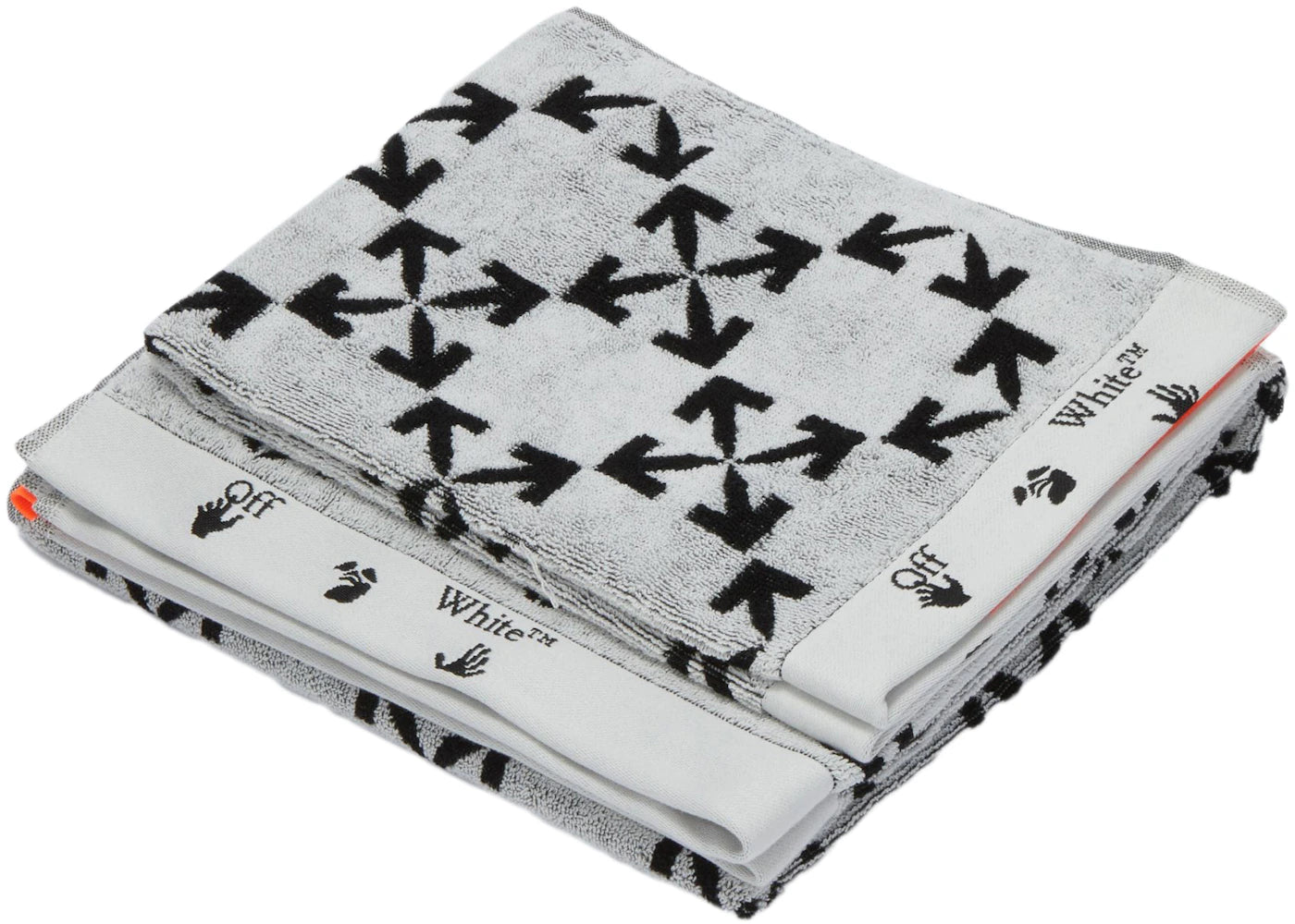 OFF-WHITE Arrow Pattern Towel Set