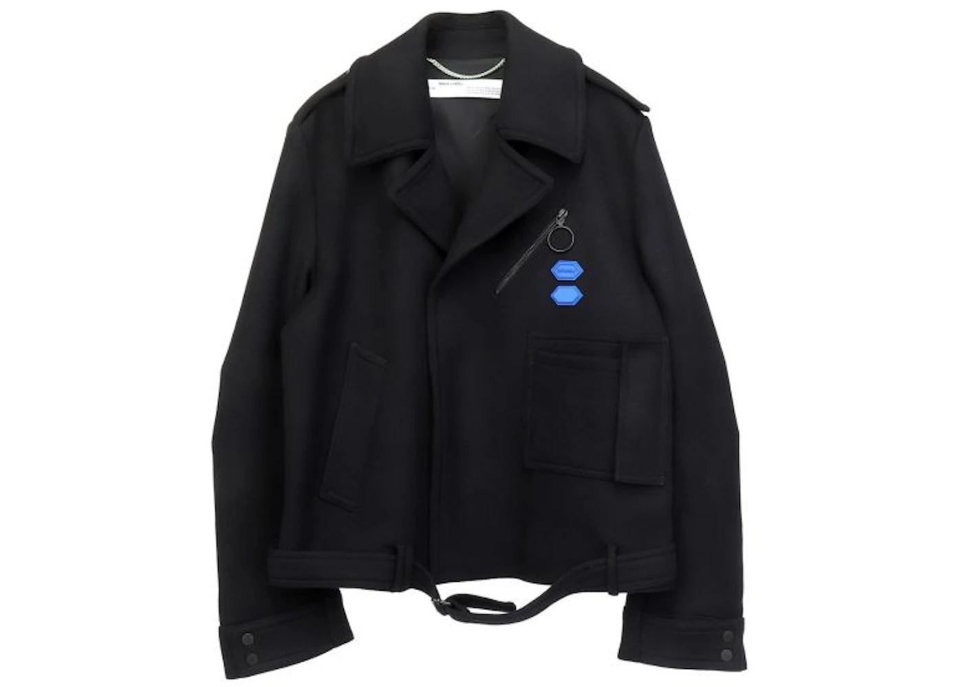 OFF-WHITE Arrow Peacoat Black