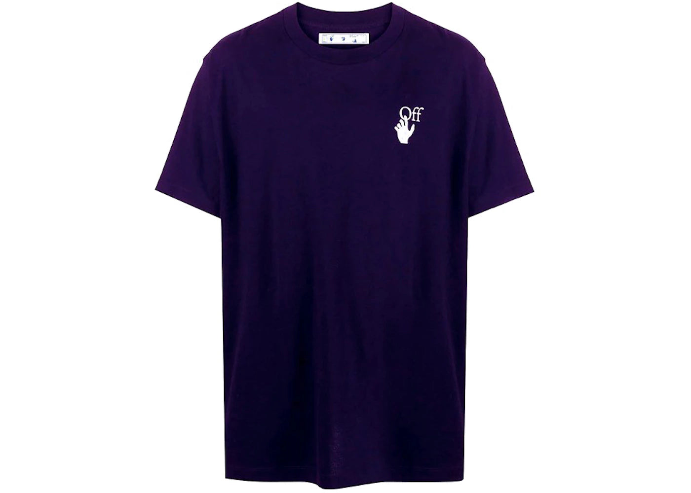 OFF-WHITE Arrow Print Logo Marker S/S Over Tee Navy/Purple