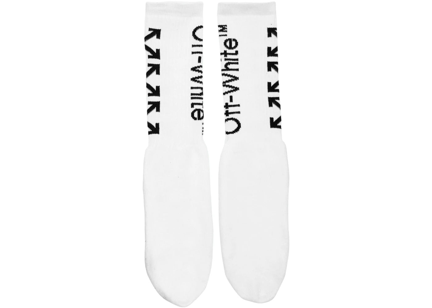 OFF-WHITE Arrow Socks (SS19) White/Black