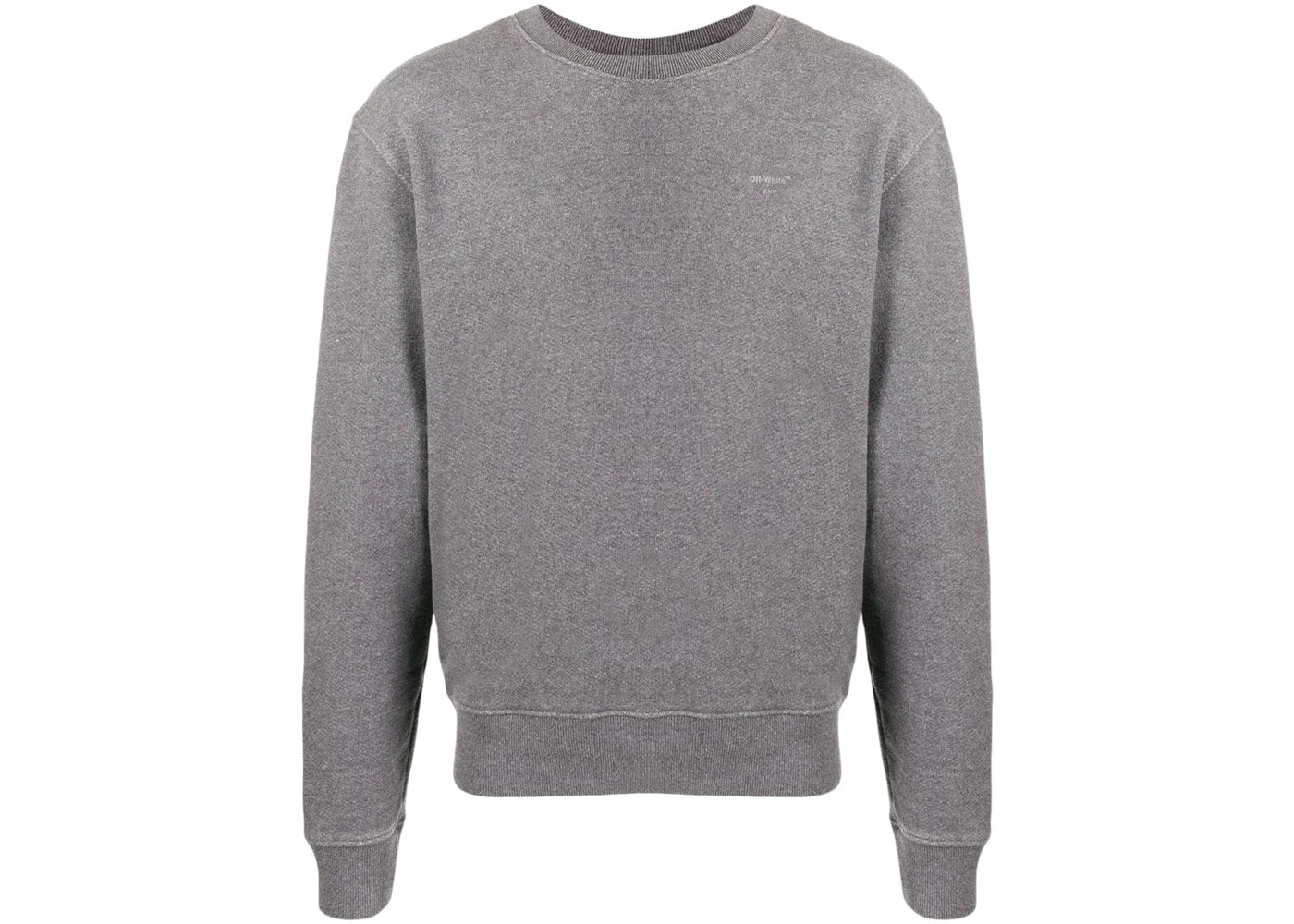 OFF-WHITE Arrow Sweatshirt Melange Grey/Silver