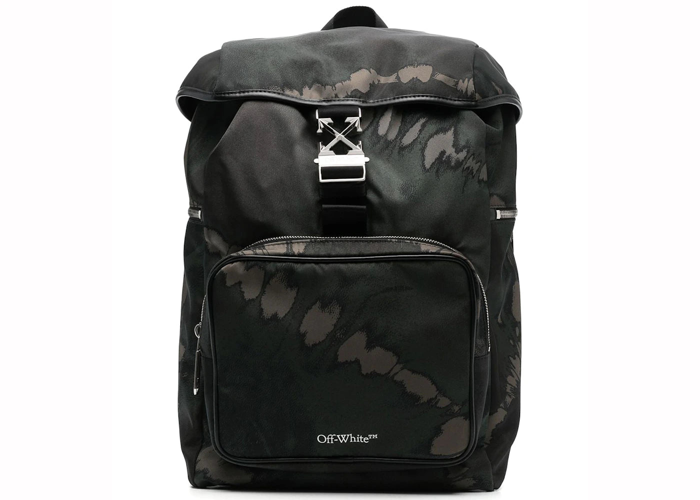 OFF-WHITE Arrow Tuc Tie-Dye Backpack Camouflage