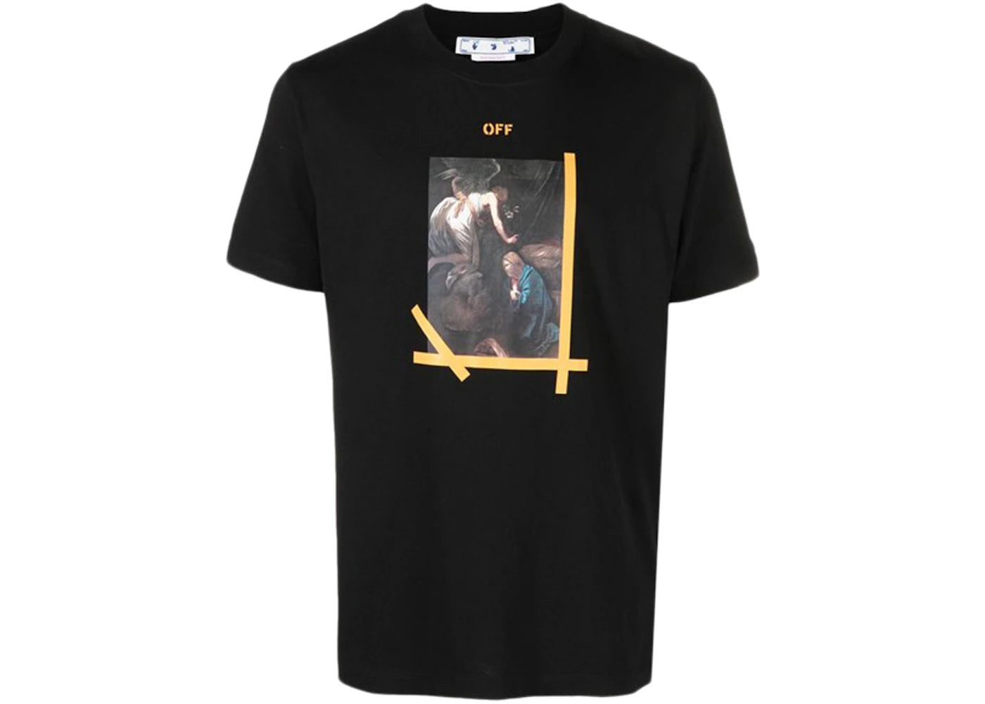 OFF-WHITE Arrows Caravaggio Annunciation Slim Tee Black/Multi