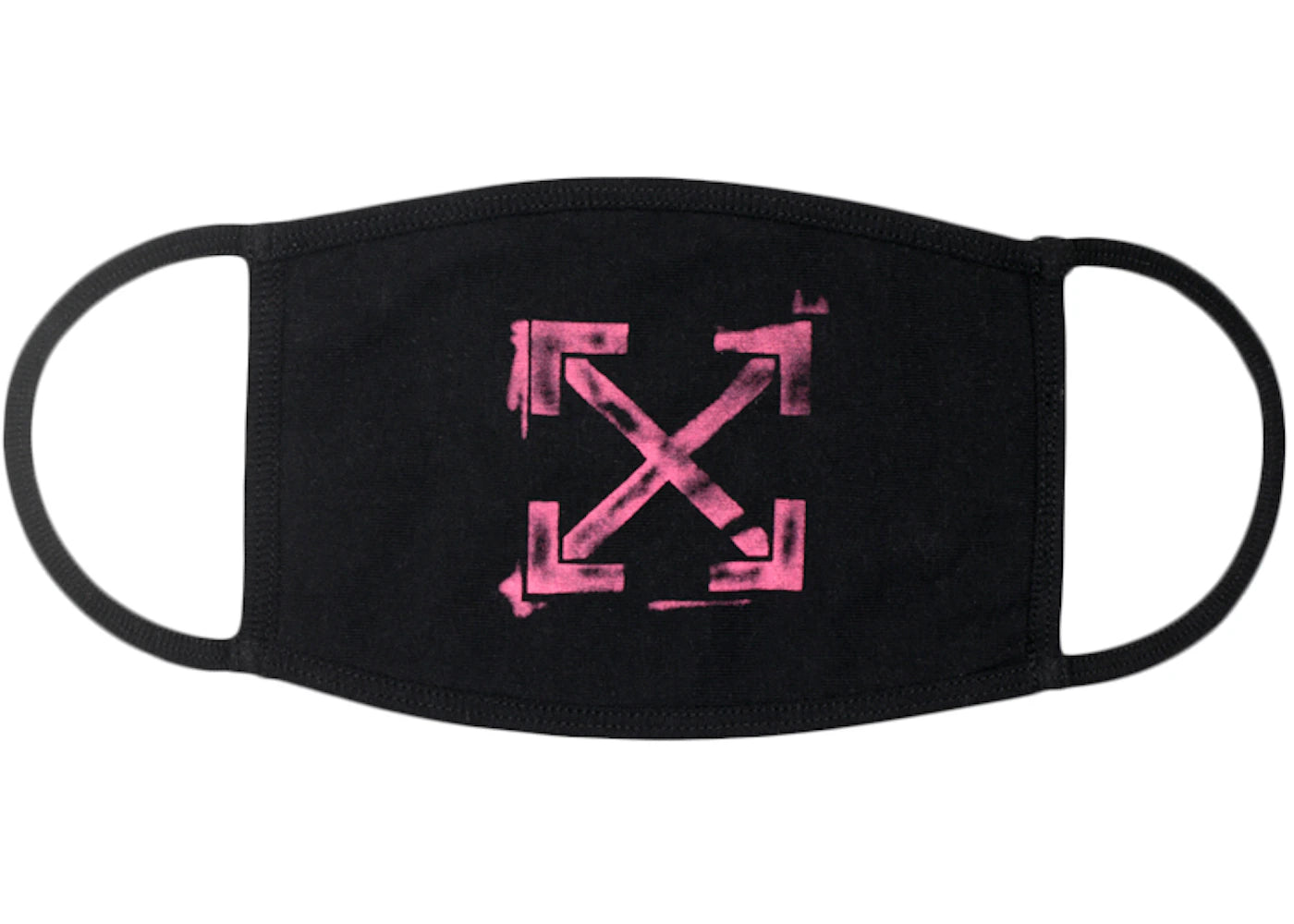 OFF-WHITE Arrows Face Mask (SS19) Black/Fuchsia