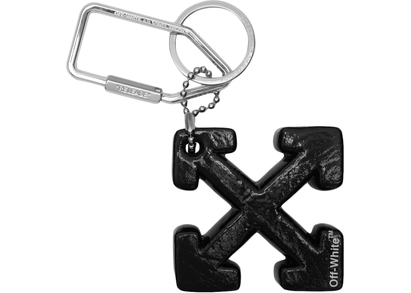 OFF-WHITE Arrows Keychain Black