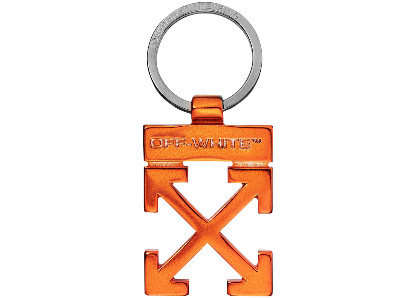 OFF-WHITE Arrows Keychain Orange