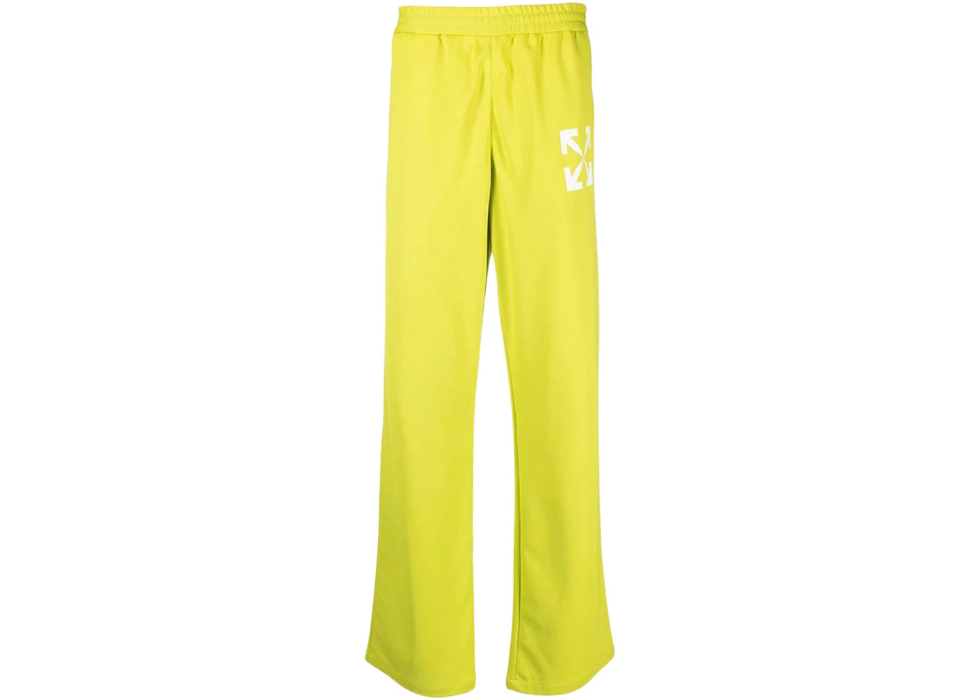 OFF-WHITE Arrows-Motif Slim Fit Track Sweatpants Lime Green