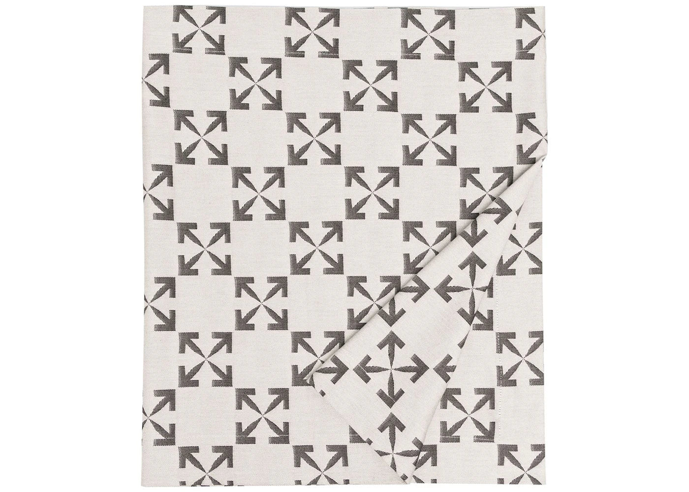 OFF-WHITE Arrows Pattern Table Runner White/Grey