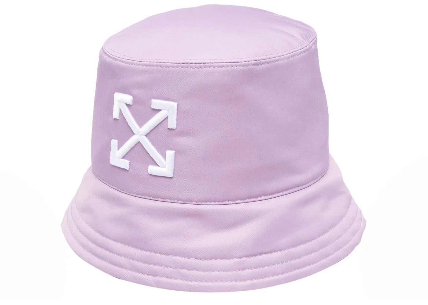 OFF-WHITE Arrows Recycled Bucket Hat Lilac Purple