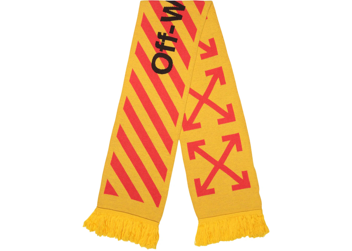 OFF-WHITE Arrows Scarf Yellow/Orange