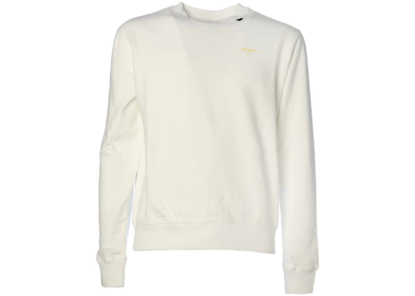 OFF-WHITE Arrows Sweatshirt White/Yellow