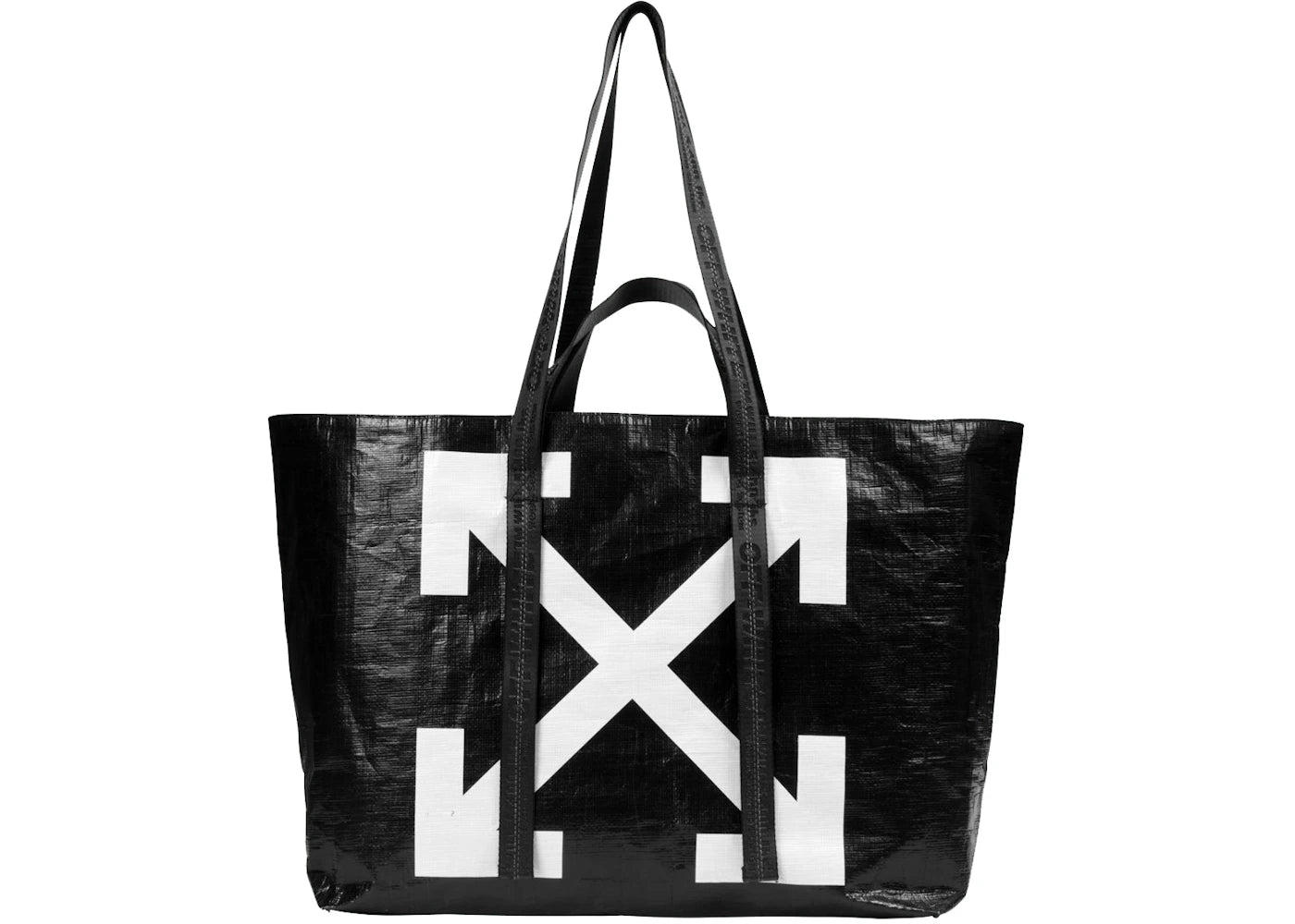 OFF-WHITE Arrows Tote Bag Black White