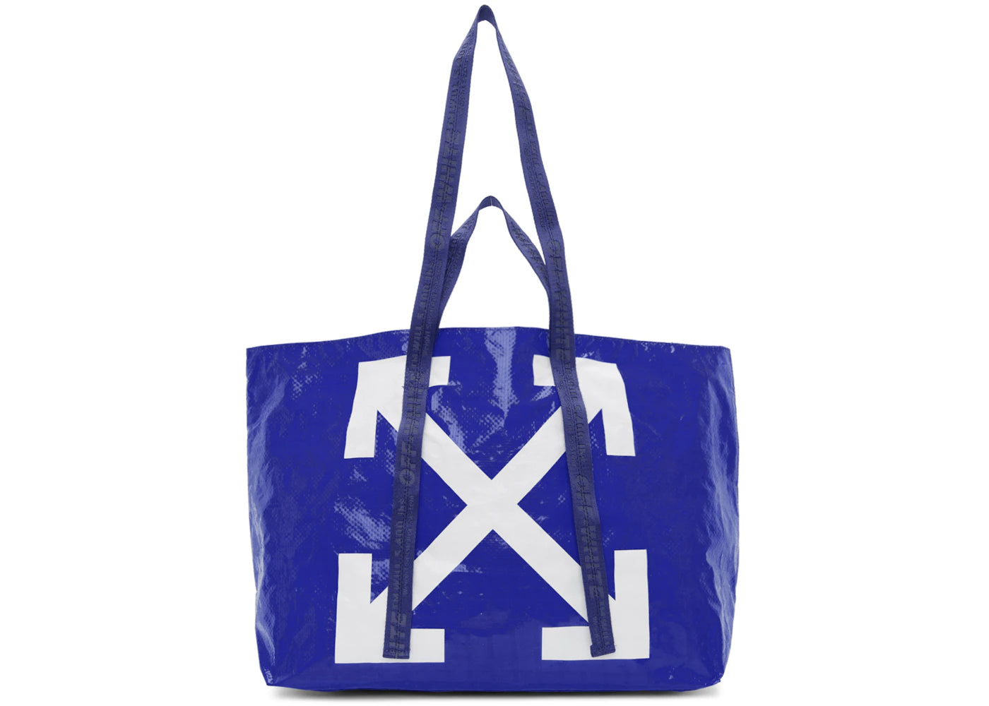 OFF-WHITE Arrows Tote Bag Blue White