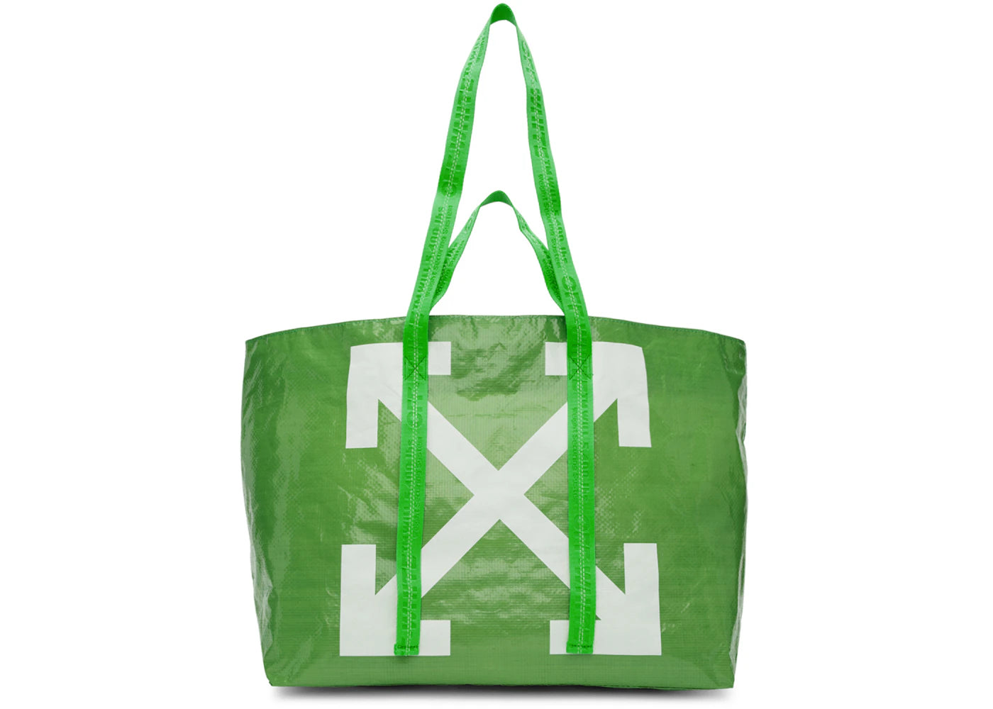 OFF-WHITE Arrows Tote Bag Green White