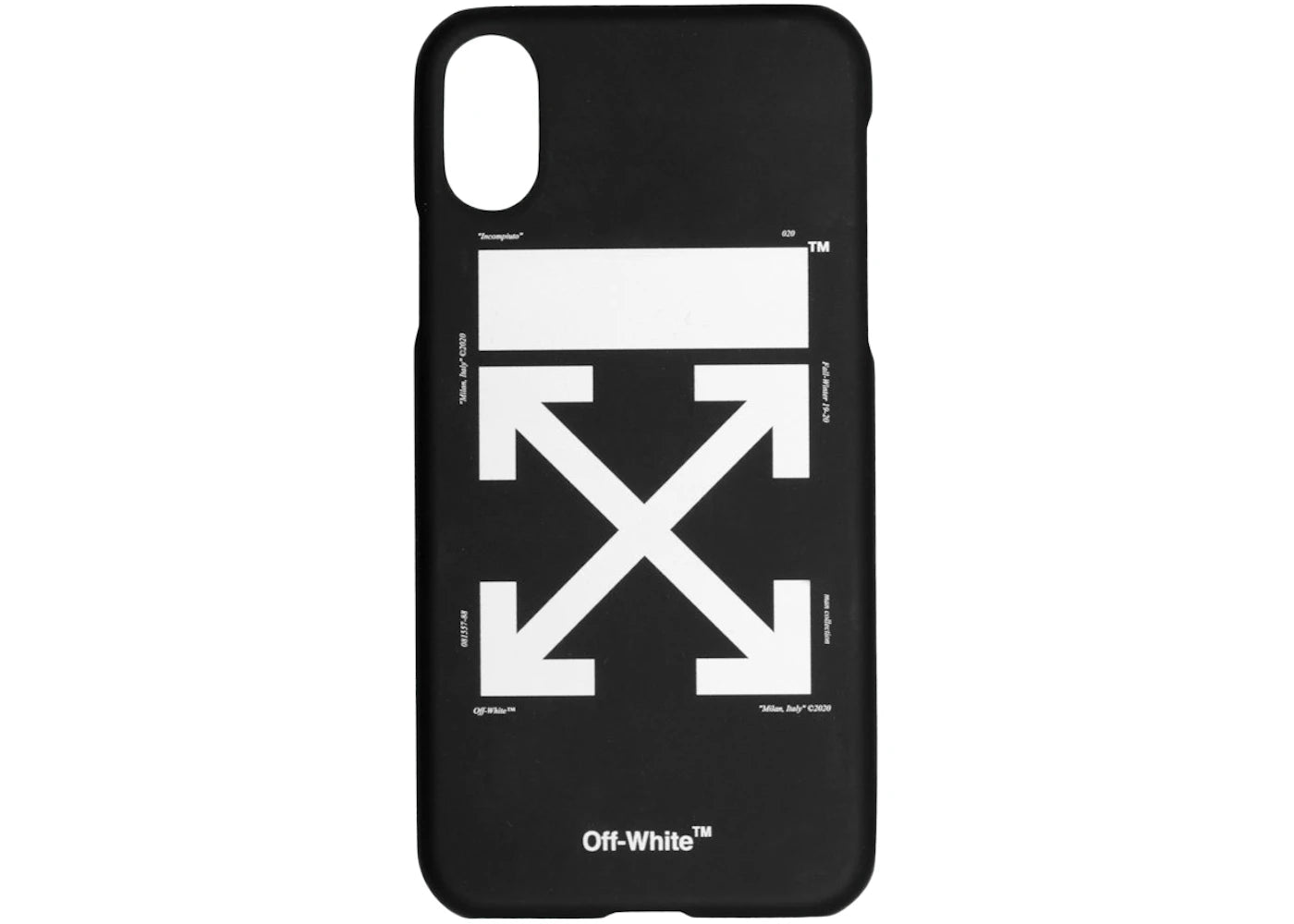 OFF-WHITE Arrows iPhone XR Case Black/White