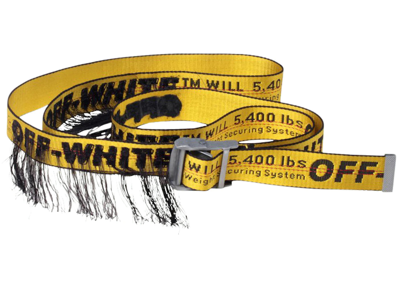 OFF-WHITE Artisan Industrial Belt Yellow/Black