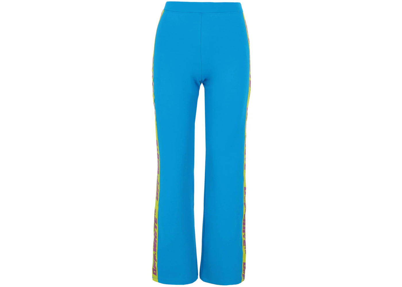 OFF-WHITE Athletic Logo Banded Split Pants Blue