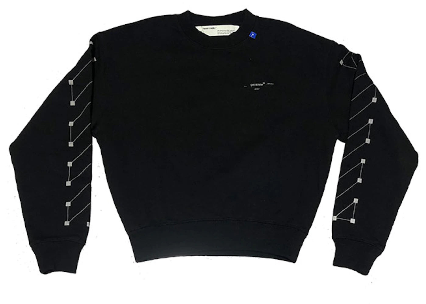 OFF-WHITE Backbone Arrows Crewneck Black