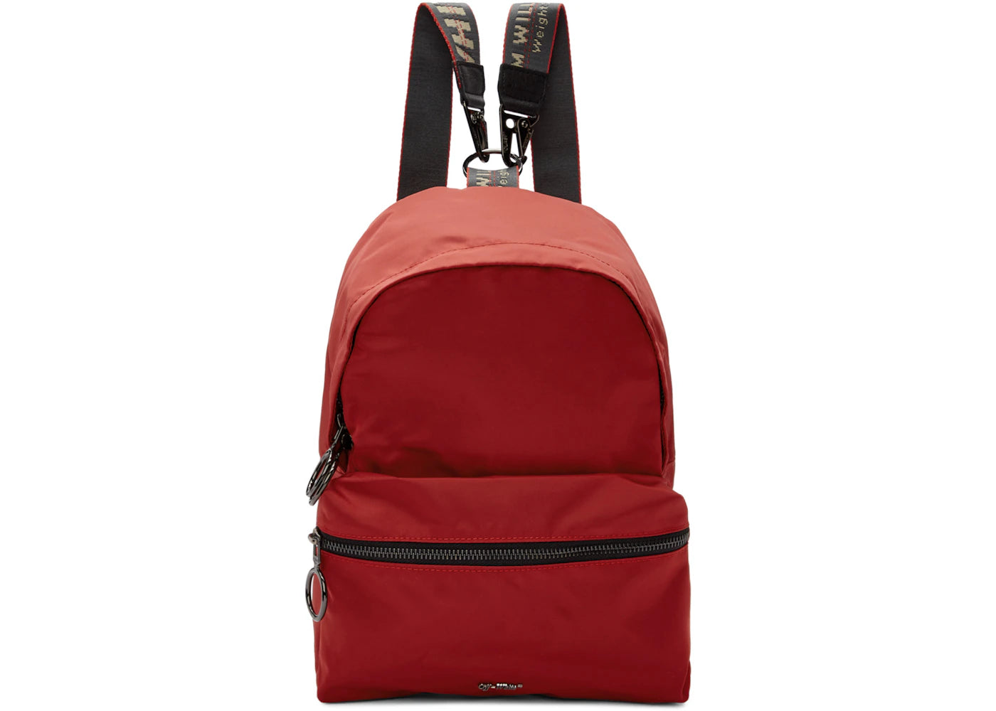 OFF-WHITE Backpack Nylon Mini Red